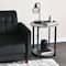 Household Essentials Jamestown 24" Round End Table